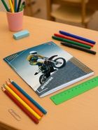 Дневник школьный для 5-11 классов «Мотоциклист», мягкая обложка, 48 листов - Фото 2