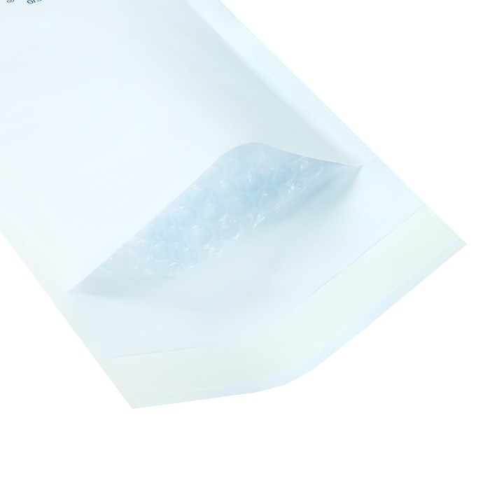 Набор крафт-конвертов с воздушно-пузырьковой плёнкой 15х21 C/0, белый, 10шт