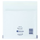 Набор крафт-конвертов с воздушно-пузырьковой плёнкой 18х16 CD, белый, 10шт - фото 300901829