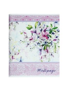 Набор тетрадей 96 листов в клетку Calligrata "Цветы-2", обложка мелованный картон, блок №2, белизна 75% (серые листы), 4 шт. 10366585