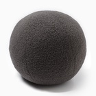 Подушка декоративная Этель "Шар" d=30. цв.темно-серый - фото 809472721