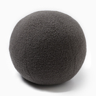 Подушка декоративная «Этель. Шар», d=30 см, тёмно-серая - Фото 7