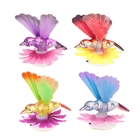 Колибри световая на цветочке, цвета МИКС - Фото 1