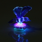 Колибри световая на цветочке, цвета МИКС - Фото 3
