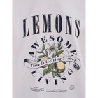 Футболка женская Pelican, размер 48, цвет белый - Фото 3