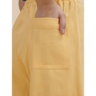 Шорты для девочек, рост 140 см, цвет жёлтый - Фото 5