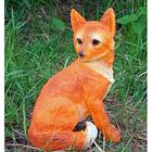 Садовая фигура "Лисица сидя" 19х27х37см - Фото 5