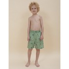 Шорты купальные для мальчика, рост 140 см, цвет зелёный - Фото 7