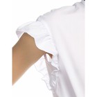 Блузка для девочек, рост 164 см, цвет белый - Фото 4