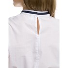 Блузка для девочек, рост 164 см, цвет белый - Фото 6