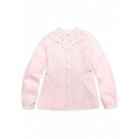 Блузка для девочек, рост 152 см, цвет розовый