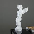 Фигура "Ангел молящийся" белый 18х18х38см - Фото 2