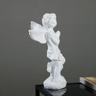 Фигура "Ангел молящийся" белый 18х18х38см - Фото 4