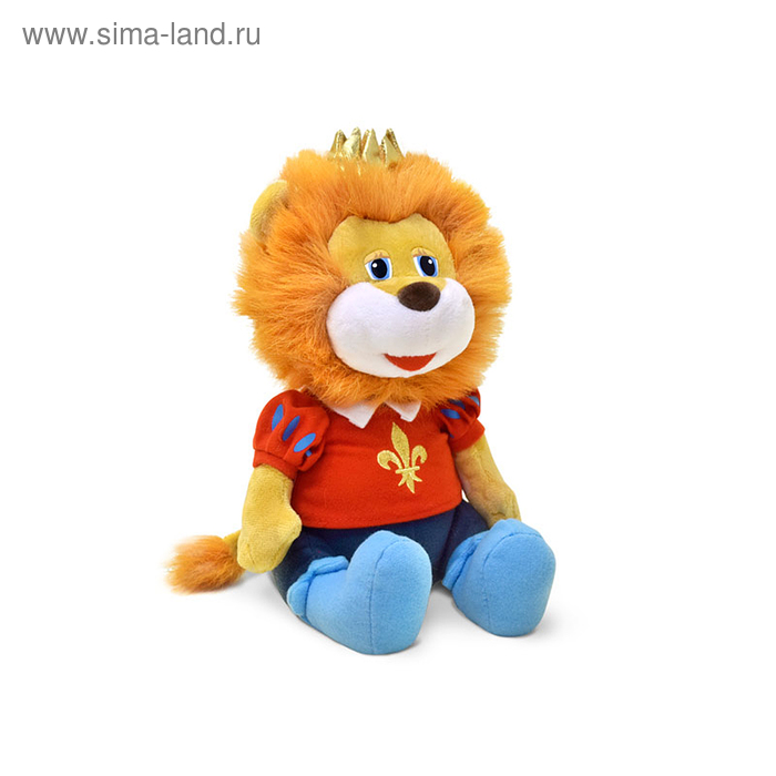 Мягкая музыкальная игрушка «Львёнок в короне», 25 см - Фото 1