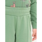 Брюки для девочек Pelican, рост 110 см, цвет хаки - фото 27812767