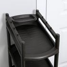 Этажерка для обуви «Узкая», 4 яруса, 41.5×25.5×81 см, МИКС - Фото 2