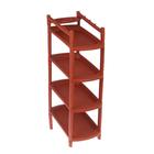 Этажерка для обуви «Узкая», 4 яруса, 41.5×25.5×81 см, МИКС - Фото 5