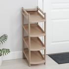 Этажерка для обуви «Узкая», 4 яруса, 41.5×25.5×81 см, МИКС - Фото 7