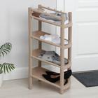 Этажерка для обуви «Узкая», 4 яруса, 41.5×25.5×81 см, МИКС - Фото 10