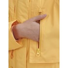 Ветровка для девочек, рост 140 см, цвет жёлтый - Фото 13