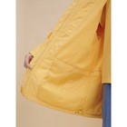 Ветровка для девочек, рост 140 см, цвет жёлтый - Фото 3