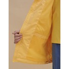 Ветровка для девочек, рост 140 см, цвет жёлтый - Фото 11