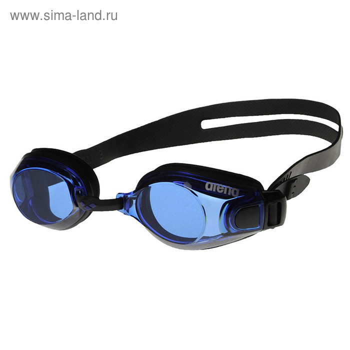 Очки для плавания ARENA Zoom X-Fit, синие линзы, черная оправа - Фото 1