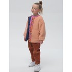 Куртка двусторонняя для девочек, рост 104 см, цвет джинс - Фото 3