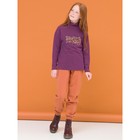 Джемпер для девочек, рост 116 см, цвет бордовый - Фото 4