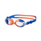 Очки для плавания детские ARENA X-lite Kids, прозрачные линзы, оранжево-синяя оправа - Фото 1