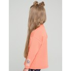 Джемпер для девочек, рост 110 см, цвет оранжевый - Фото 3