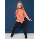 Джемпер для девочек, рост 110 см, цвет оранжевый - Фото 7