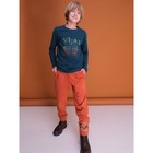 Джемпер для мальчиков, рост 128 см, цвет изумрудный - Фото 4