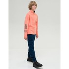 Джемпер для мальчиков, рост 116 см, цвет оранжевый - Фото 6
