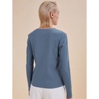 Пуловер женский, размер L, цвет джинс - Фото 2
