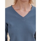 Пуловер женский, размер L, цвет джинс - Фото 3