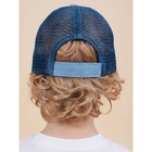 Кепка детская, размер 48-50, цвет джинс - фото 27812772