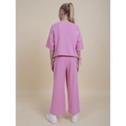 Комплект для девочек, рост 140 см, цвет розовый - Фото 9