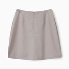 Юбка мини женская MINAKU: Casual Collection, бежевая, размер 46 - Фото 8