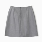 Юбка мини женская MINAKU: Casual Collection, серая, размер 44 - Фото 8