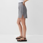 Юбка мини женская MINAKU: Casual Collection, серая, размер 46 - Фото 3