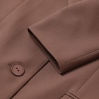 Пиджак женский MINAKU: Classic цвет коричневый, р-р 42-44 - Фото 8