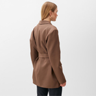 Пиджак женский MINAKU: Classic цвет коричневый, р-р 42-44 - Фото 5