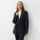 Пиджак женский MINAKU: Classic цвет серый, р-р 46-48 - фото 9050224