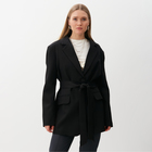 Пиджак женский MINAKU: Classic цвет черный, р-р 42-44 - фото 321490111