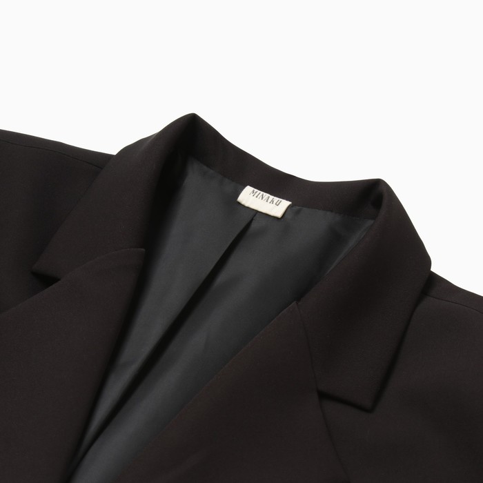Пиджак женский MINAKU: Classic цвет черный, р-р 50-52