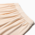Костюм женский (футболка и шорты) KAFTAN Plushy размер 44-46, молочный - Фото 10