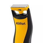 Триммер для волос Kitfort KT-3124-1, для бороды/усов, от АКБ, чёрно-жёлтый - Фото 3