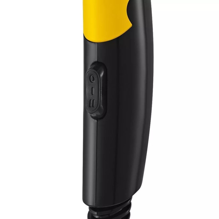 Фен Kitfort КТ-3244-1, 800 Вт, 2 скорости, 1 температурный режим, концентратор, чёрно-желтый