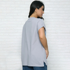 Футболка женская, цвет голубой, размер 62 - фото 23921624